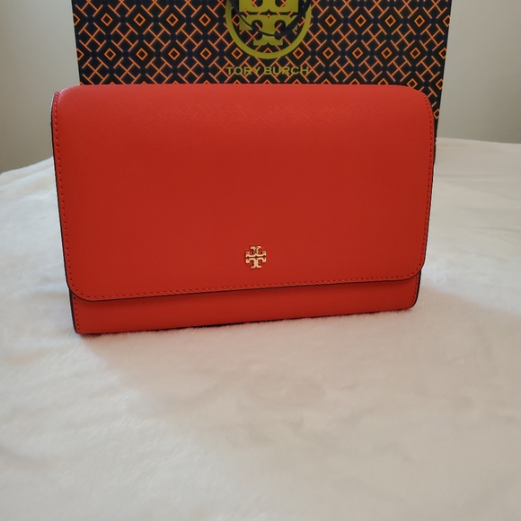 🚫SOLD🚫✨️ TORY BURCH Emerson Crossbody Clutch Shoulder Bag & Wallet - Picture 6 of 16